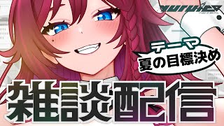 【 雑談 】8月の目標キメるぞ!!!【 VTuber / 毘沙門天ゆるいこ 】
