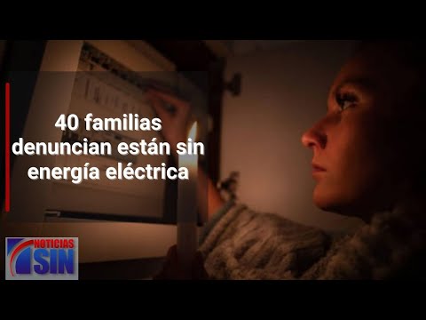40 familias denuncian están sin energía eléctrica en residencial El Laurel