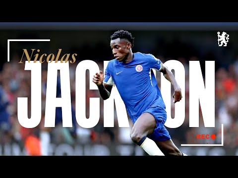 NICOLAS JACKSON | Player Cam | West Ham 3-1 Chelsea | Premier League 2023/24
