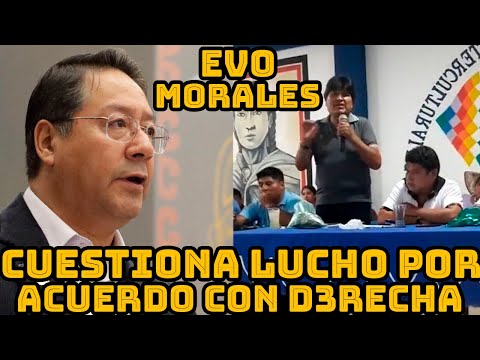 EVO MORALES DENUNCIA GOLP3 ESTADOS A LA CONSTITUCIÓN POR PARTE DE LOS MAGISTRADOS DE BOLIVIA..