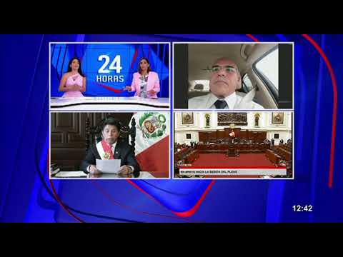 24Hooras ENTREVISTA | Ernesto Álvarez, expdte del TC, sobre cierre ilegal del Congreso