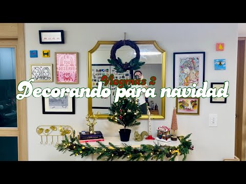 decoremos mi casa para navidad 🎄haciendo adornos DIY✨