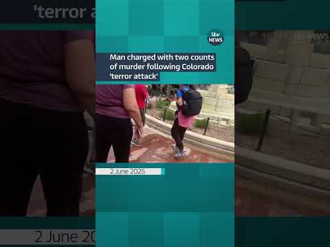 Man charged with two counts of murder following Colorado 'terror attack' | ITV News