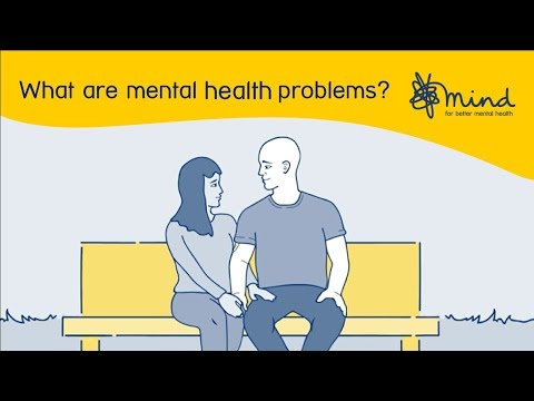 What are mental health problems?