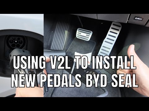 BYD Seal Vehicle to Load to Install Aftermarket Performance Pedals