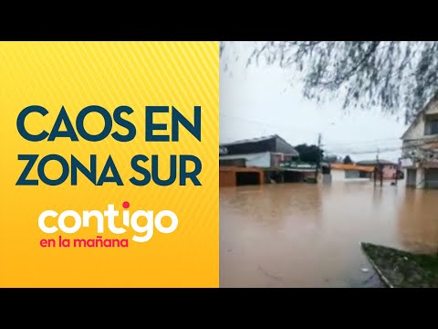 INUNDACIÓN Y AISLAMIENTO: Desbordes de ríos causó destrucción en zona sur - Contigo en la Mañana