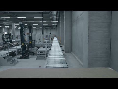 Automated processes in the new high-bay warehouse in Memmingen, Germany [English version]