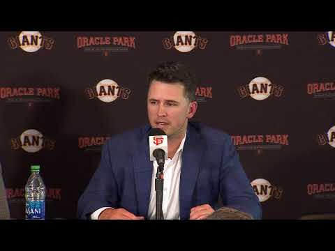 Buster Posey Announces His Retirement video clip