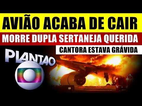 AVIÃO CAl com DUPLA SERTANEJA e EXPL0DE; CANTORA ESTAVA GRÁVIDA