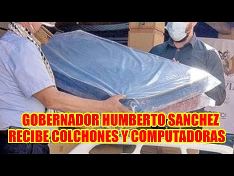 GOBERNADOR HUMBERTO SANCHEZ RECIBE INSUMO Y EQUIPAMIENTO PARA COMUNIDAD TERAPEUTICA DE CAPINOTA..
