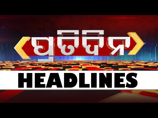 7PM Headlines | 30th April 2025 | Odisha TV