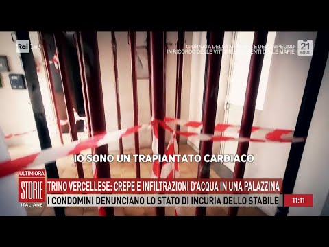 Crepe e infiltrazioni d'acqua in una palazzina  - Storie italiane  21/03/2024
