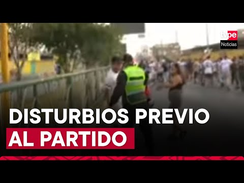 Alianza Lima vs. Grau: se reportan disturbios previo al partido por la Liga 1