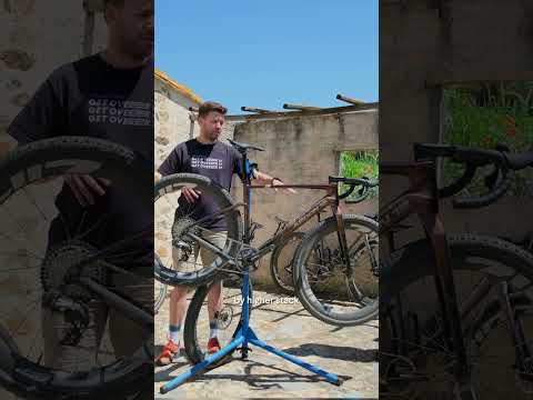 New gravel geometry on the 2025 Dark Matter | Argon 18