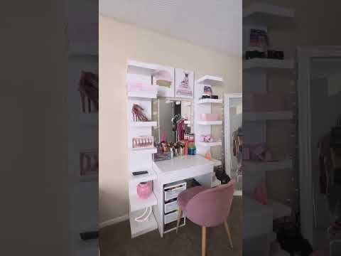 My aesthetic PINK room tour 💘