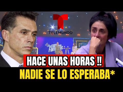 HACE UNAS HORAS SUCEDIO HOY ! TRISTE NOTICIA SERGIO MAYER PARTICIPANTE LA CASA DE LOS FAMOSOS !