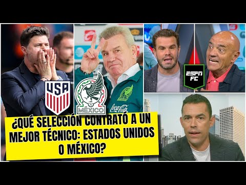 BOFETADA para MÉXICO. Estados Unidos eligió mejor a su TÉCNICO que la SELECCIÓN MEXICANA | ESPN FC