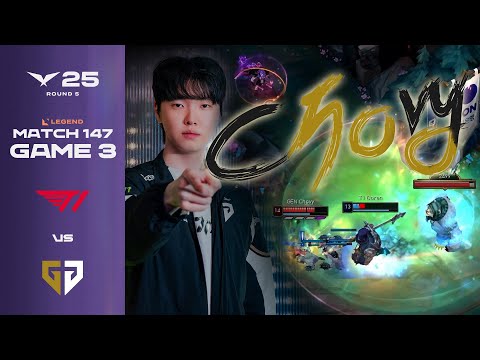 Chovy 선수의 LCK 500승 달성을 축하드립니다. | T1 vs GEN | 게임 3 하이라이트 | 08.30 | 2025 LCK