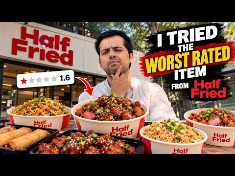 Rating the Worst Rated Dishes from <strong>Half</strong> Fried @HalfFriedOfficial