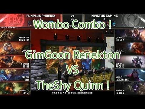 [WP!]FPX(Doinb ランブル) VS iG(Rookie シンドラ) 準決勝 M1G1 - Worlds 2019 Semifinals