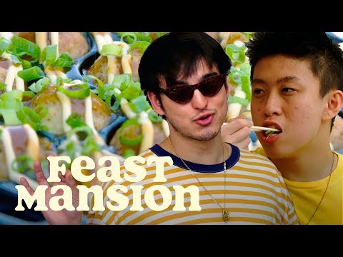 Feast Mansion S1: E#5 - Joji and Rich Brian Make a Classic Japanese Street Food | Feast Mansion
