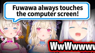 Fubuki Can't Handle FuwaMoco Syncing When They Get Scared And Their Tw
