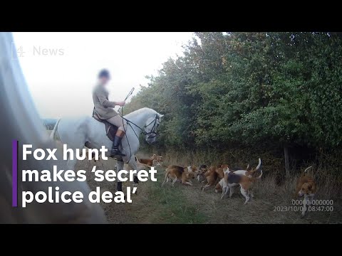 Fox hunting group avoid court with 'secret' police deal