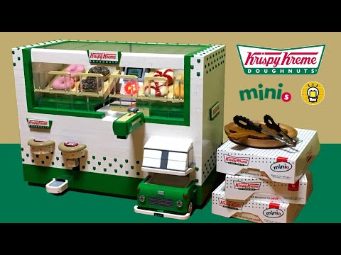 クリスピークリームドーナツの自動販売機！LEGO Krispy Kreme Doughnuts Vending Machine!