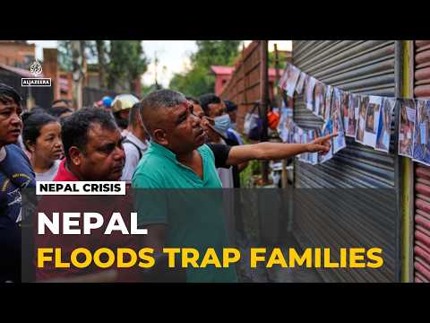 Families await news after Nepal floods: Heavy rain hampers rescue efforts
