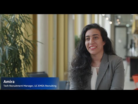 Meet Amira, Tech Recruitment Manager | Amazon Web Services