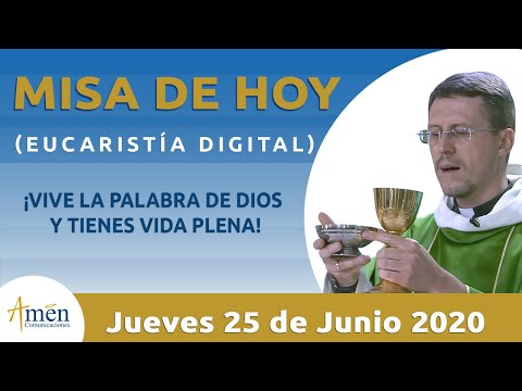 Misa de Hoy Eucaristía Digital Jueves 25 de Junio 2020 l Padre Mariusz Maka