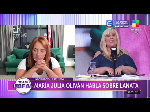 JORGE LANATA, ENTRE LA INTERNACIÓN Y EL ESCÁNDALO: HABLA MARÍA JULIA OLIVÁN