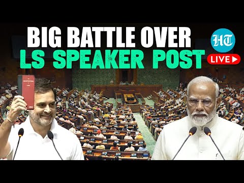 LIVE | Big NDA Vs I.N.D.I.A. Tussle Erupts Over Lok Sabha Speaker’s Post | Om Birla Vs K Suresh