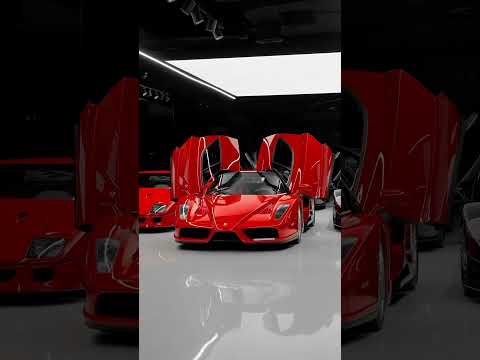 Ferrari’s most iconic collection #ferrari #fyp #enzo #laferrari #f40 #f50 #dubai 