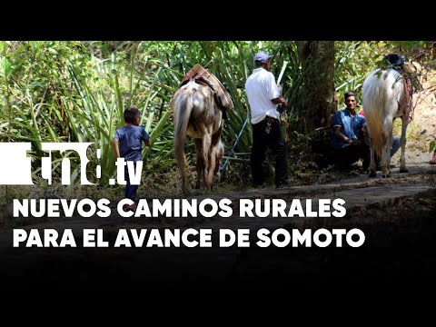 Inauguran proyectos de mejoramiento en caminos rurales en Somoto