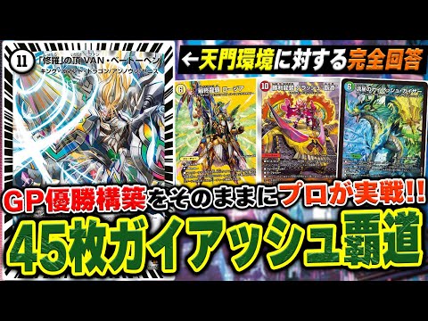 【本気検証】GP優勝『45枚ガイアッシュ覇道』を環境デッキにぶつけてみた結果【デュエマ/デュエルマスターズ】