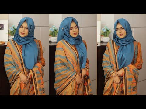 Eid Special Hijab Tutorial | Hijab Style with Salwar Kameez