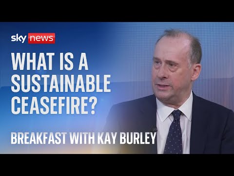 Minister explains what Israel-Hamas 'sustainable ceasefire' would mean