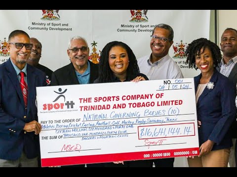 TT$16 Million For Sporting Bodies