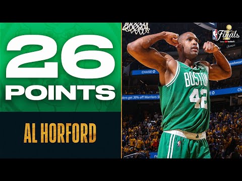 Al Horford Drops 26 PTS & 6 Threes In NBA Finals Debut! video clip