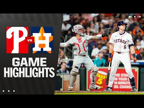 Phillies vs. Astros Game Highlights (6/26/25) | MLB Highlights