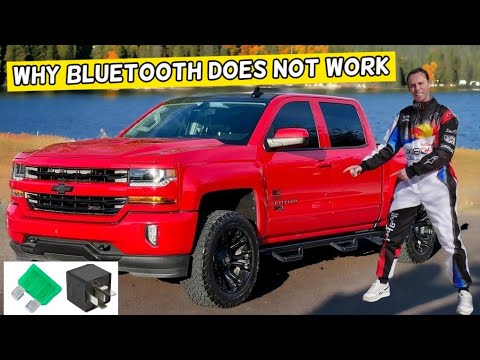 WHY CHEVROLET SILVERADO BLUETOOTH DOES NOT CONNECT WORK 2014 2015 2016 2017 2018 2019