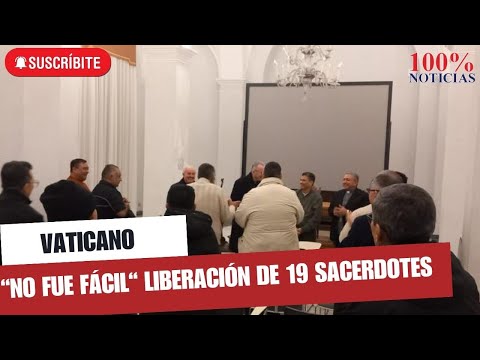 Vaticano: No fue fácil liberación de sacerdotes/ Policía es cuerpo de seguridad político