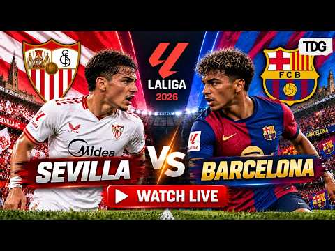 WATCH LIVE: Sevilla vs Barcelona LIVE | LaLiga | Football LIVE