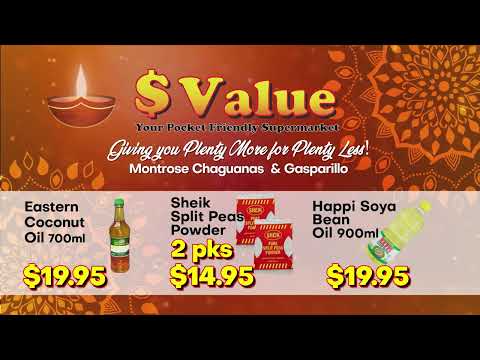 Brighten your Divali with specials from Dollar Value Supermarket!!!!