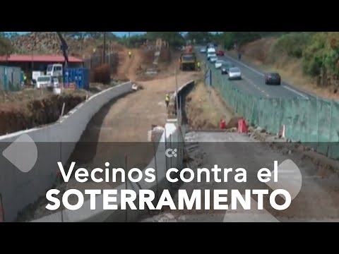 Vecinos contra el soterramiento de la TF 5