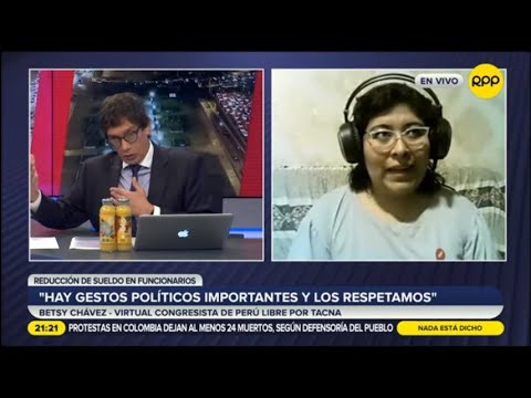 Betsy Chávez: “La concentración medios está en contra de Pedro Castillo y a favor del fujimorismo”