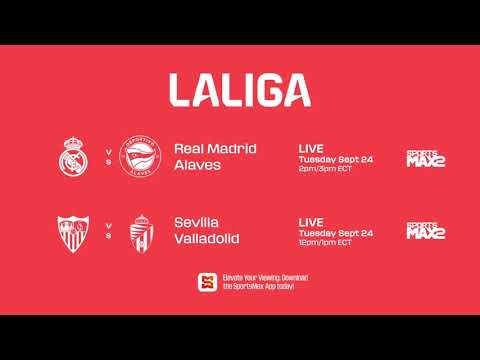 Watch La Liga EA Sports | Matches LIVE | Tues. Sept. 24 | on SportsMax2, and SportsMax App!