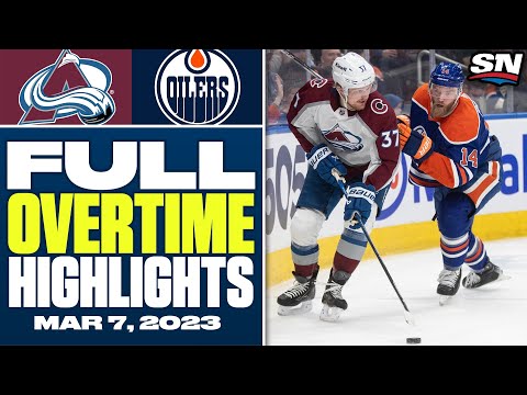 Colorado Avalanche at Edmonton Oilers | FULL Overtime Highlights - March 16, 2024