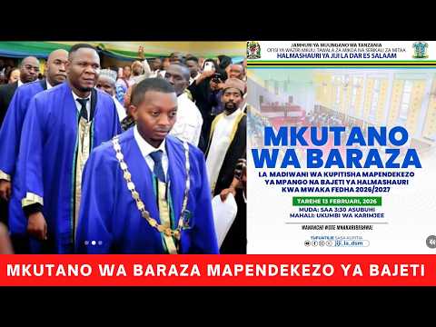 LIVE : BARAZA LA MADIWANI ILALA MKUTANO WA KUPITISHA BAJETI KUU
